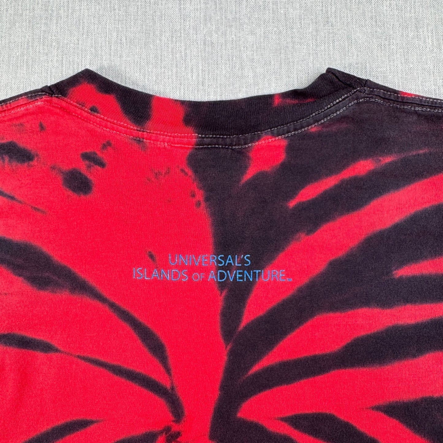 90s スパイダーマン Tシャツ タイダイ 映画T 赤 ユニバ シングルステッチ spiderman 2000 m-u-2505-036