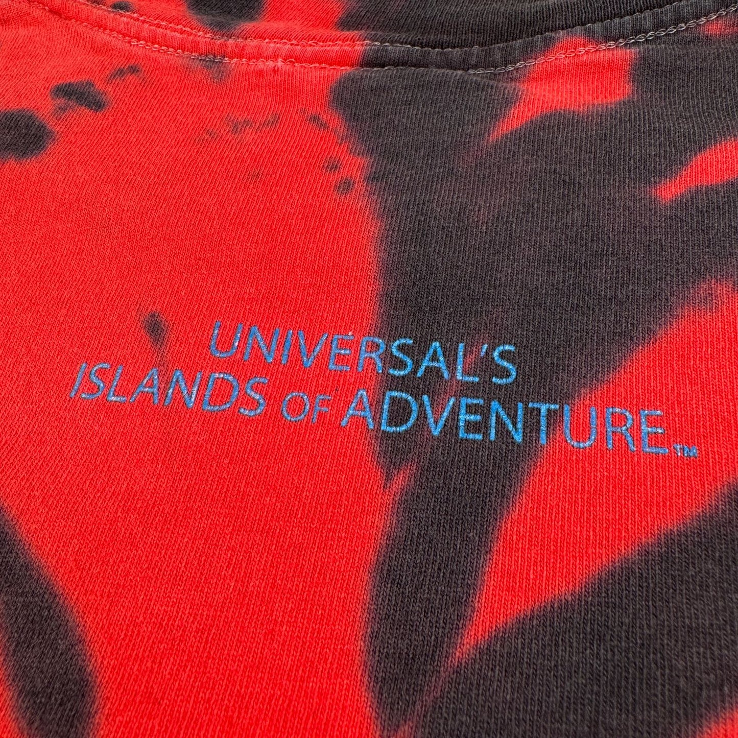 90s スパイダーマン Tシャツ タイダイ 映画T 赤 ユニバ シングルステッチ spiderman 2000 m-u-2505-036