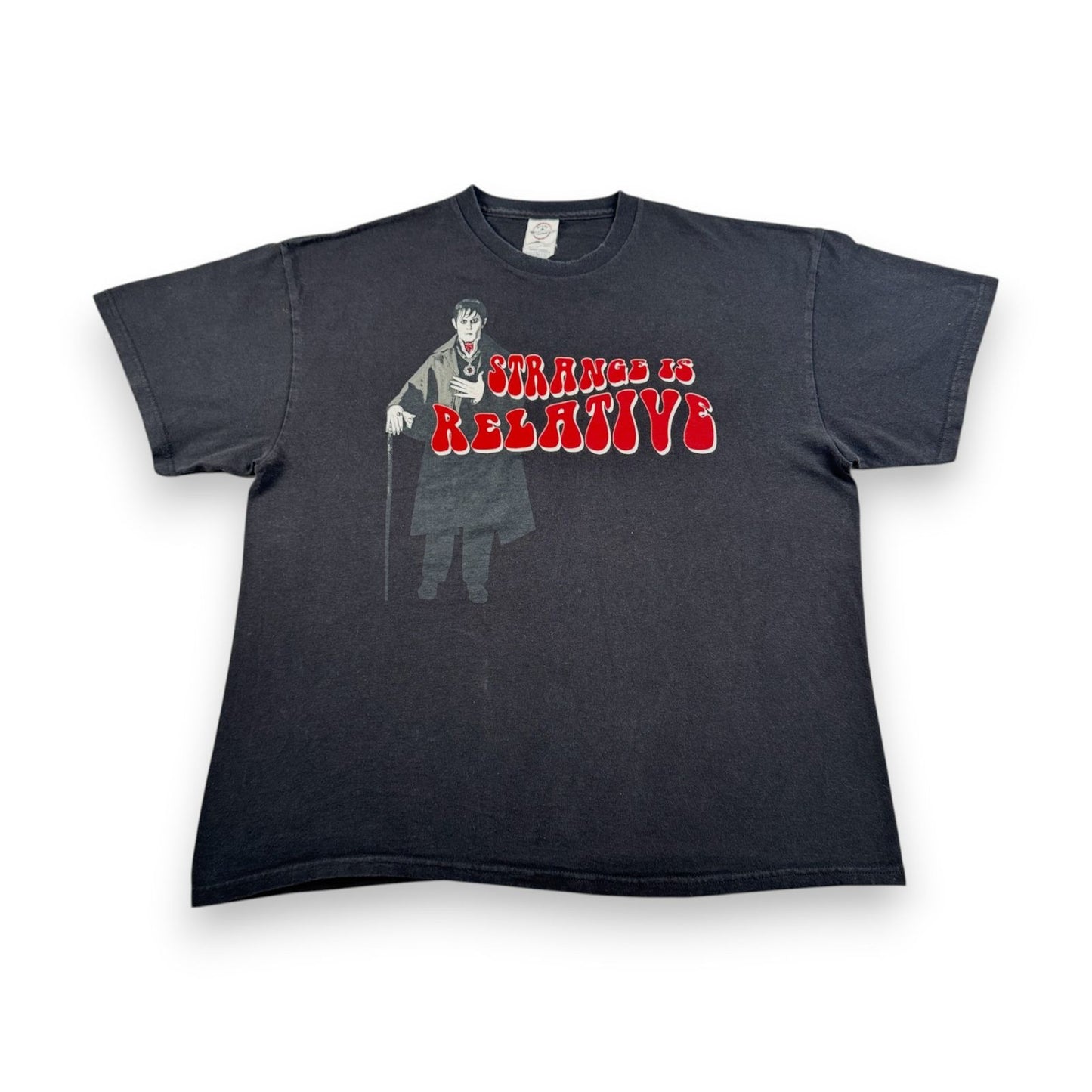 00s 映画 Dark Shadows ジョニーデップ ダークシャドウ Tシャツ 黒 ムービー XL m-u-2505-041