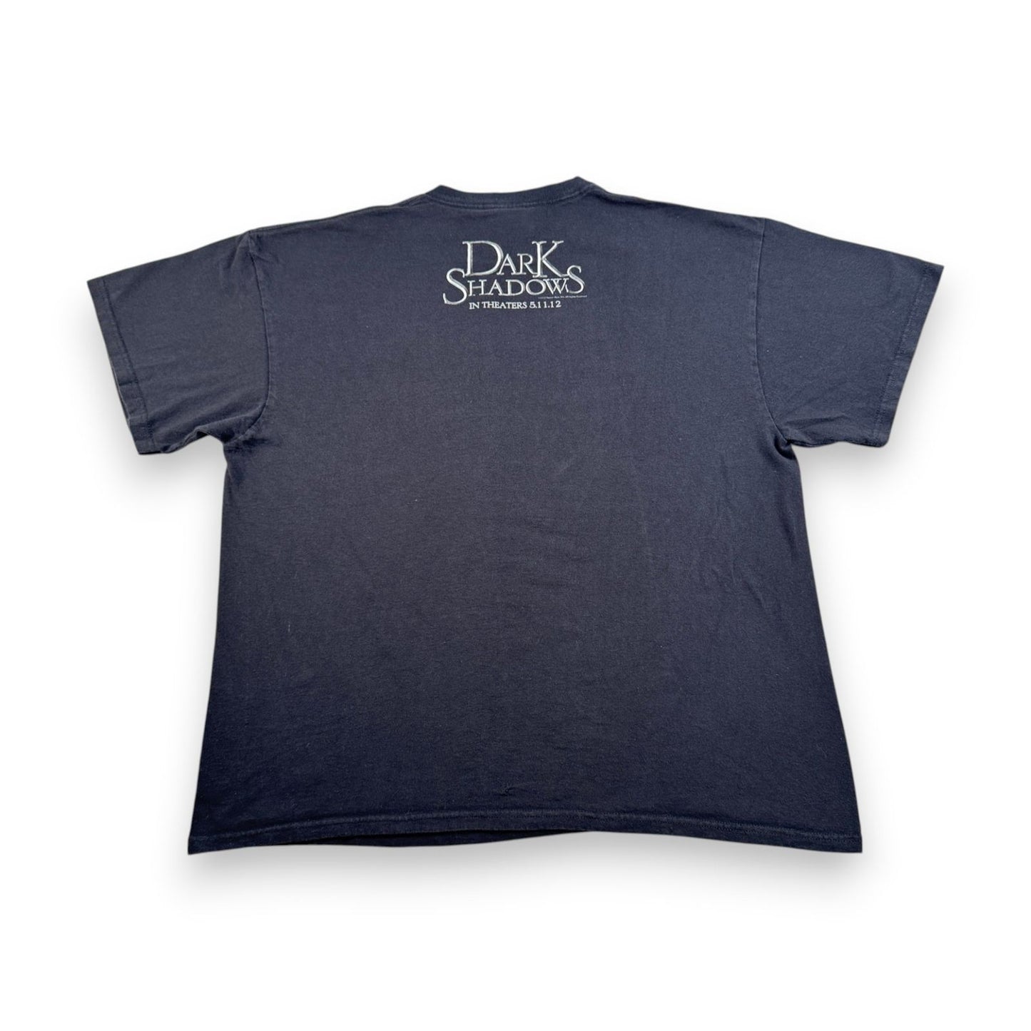 00s 映画 Dark Shadows ジョニーデップ ダークシャドウ Tシャツ 黒 ムービー XL m-u-2505-041