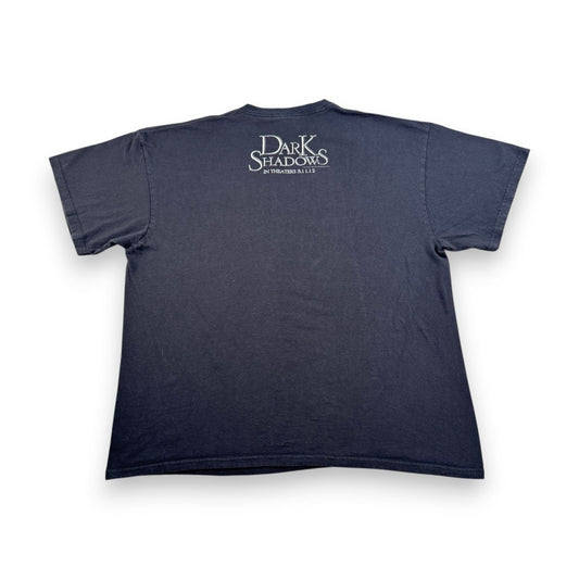 00s 映画 Dark Shadows ジョニーデップ ダークシャドウ Tシャツ 黒 ムービー XL m-u-2505-041