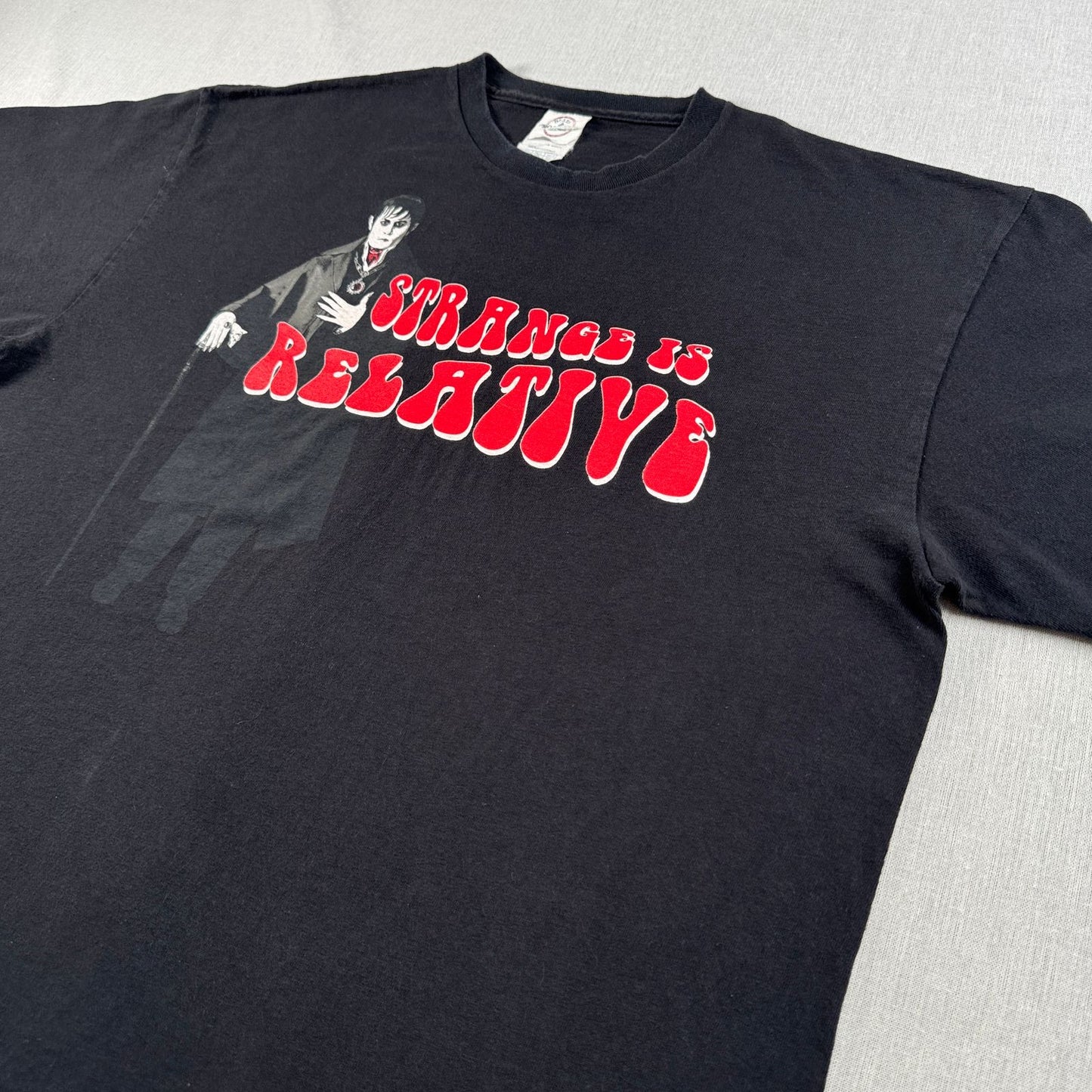 00s 映画 Dark Shadows ジョニーデップ ダークシャドウ Tシャツ 黒 ムービー XL m-u-2505-041
