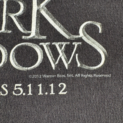 00s 映画 Dark Shadows ジョニーデップ ダークシャドウ Tシャツ 黒 ムービー XL m-u-2505-041