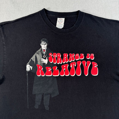 00s 映画 Dark Shadows ジョニーデップ ダークシャドウ Tシャツ 黒 ムービー XL m-u-2505-041