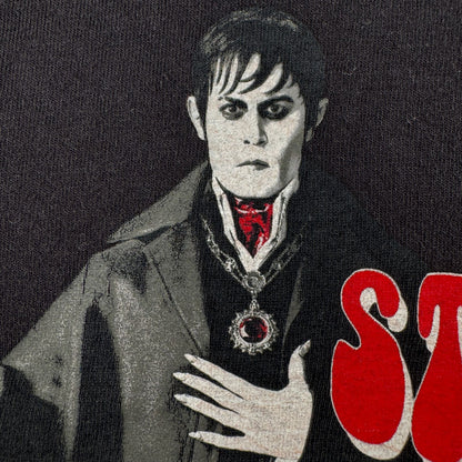 00s 映画 Dark Shadows ジョニーデップ ダークシャドウ Tシャツ 黒 ムービー XL m-u-2505-041