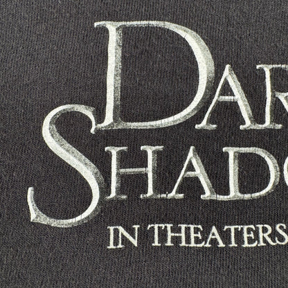 00s 映画 Dark Shadows ジョニーデップ ダークシャドウ Tシャツ 黒 ムービー XL m-u-2505-041