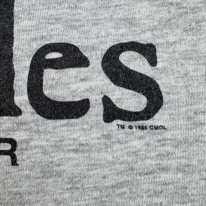 80s レ・ミゼラブル コゼット Tシャツ 両面 Les Misérables グレー シングルステッチ m-u-2505-040