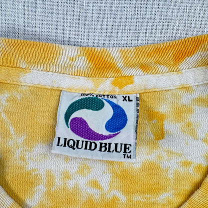 90s the who Tシャツ リキッドブルー USA製 猫 あいみょん タイダイ バンT ザフー XL シングルステッチ m-u-2505-043