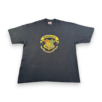ハリーポッター ホグワーツ 映画 Tシャツ 黒 Harry Potter マーク ロゴ m-u-2505-046