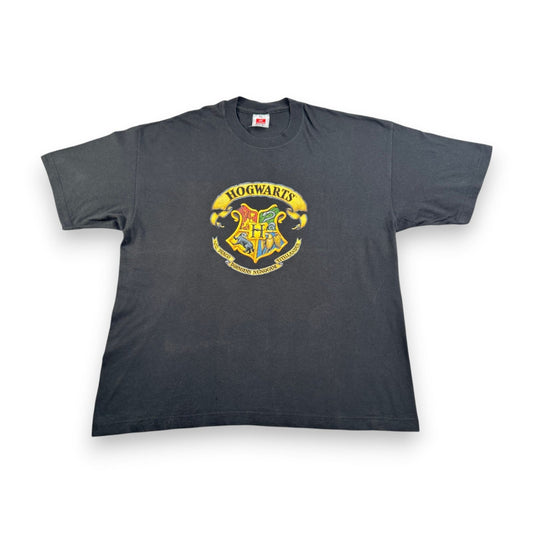 ハリーポッター ホグワーツ 映画 Tシャツ 黒 Harry Potter マーク ロゴ m-u-2505-046