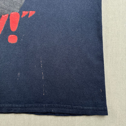 90s 3バカ大将 コメディ Tシャツ The Three Stooges why soitenly ネイビー 2XL 三バカ 映画 m-u-2505-045