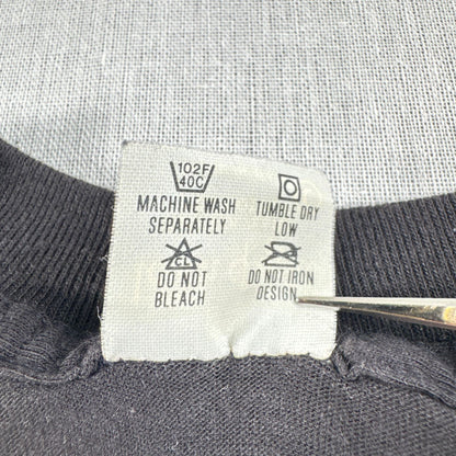 美品 80s 90s cats Tシャツ USA製 黒 フェード 両面 劇団四季 L キャッツ m-u-2505-047