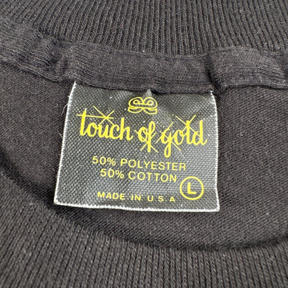 美品 80s 90s cats Tシャツ USA製 黒 フェード 両面 劇団四季 L キャッツ m-u-2505-047