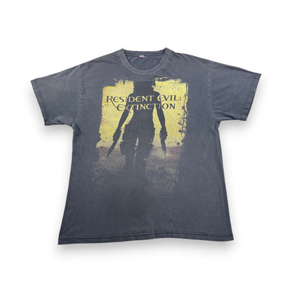 00s バイオハザード RESIDENT EVIL プロモT バイオハザード3 映画 Tシャツ 黒 m-u-2505-050