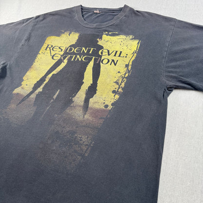 00s バイオハザード RESIDENT EVIL プロモT バイオハザード3 映画 Tシャツ 黒 m-u-2505-050