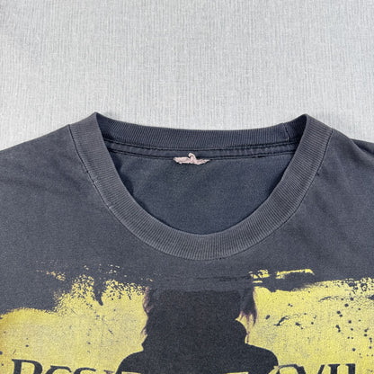 00s バイオハザード RESIDENT EVIL プロモT バイオハザード3 映画 Tシャツ 黒 m-u-2505-050