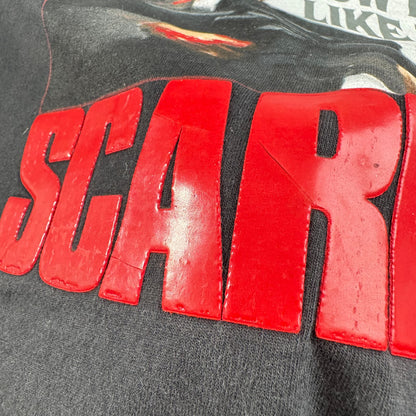 00s スカーフェイス SCAREFACE USA製 Tシャツ 映画T 黒 HOW'D JOU LIKE THAT EH? 3XL m-u-2505-052