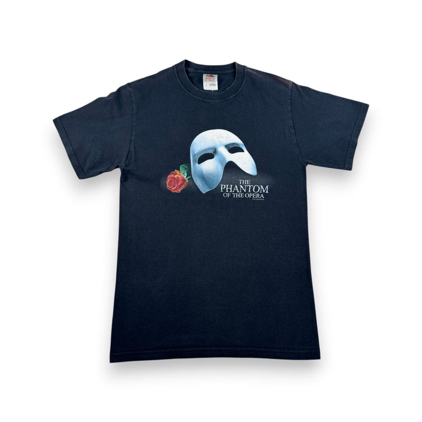 1986コピーライト オペラ座の怪人 Tシャツ 黒 S m-x-2505-001