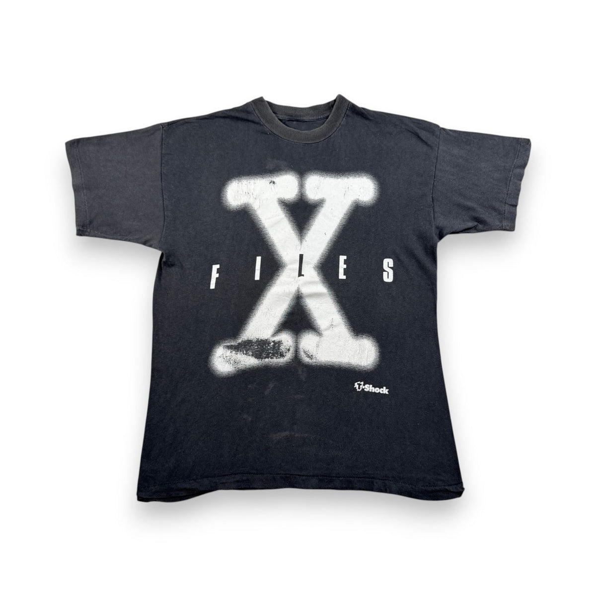 90s X-FILES エックスファイル 映画T Tシャツ シングルステッチ 黒 m-x-2505-002