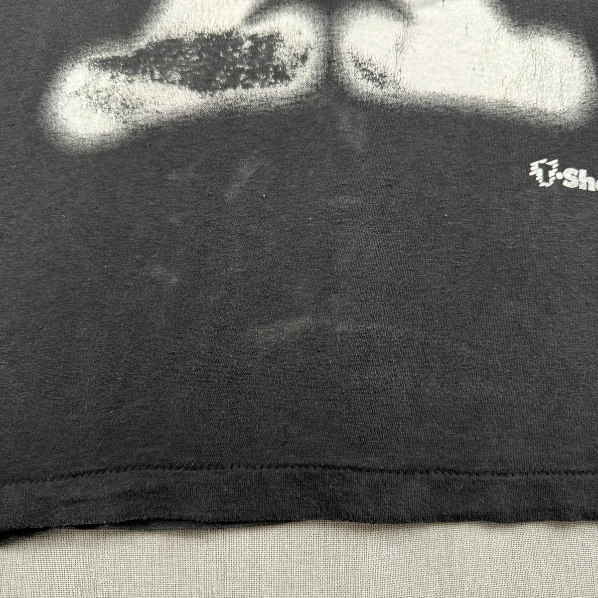 90s X-FILES エックスファイル 映画T Tシャツ シングルステッチ 黒 m-x-2505-002