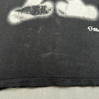 90s X-FILES エックスファイル 映画T Tシャツ シングルステッチ 黒 m-x-2505-002