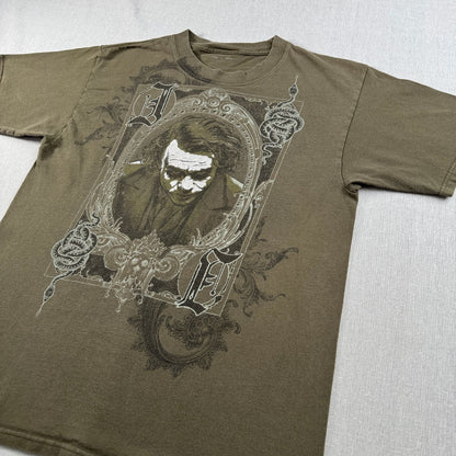 00s ジョーカー JOKER Tシャツ カーキ 映画T m-x-2505-004