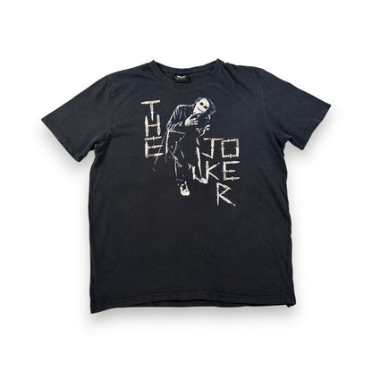 00s ジョーカー JOKER Tシャツ dc comics why so serious? 黒 映画T m-x-2505-007