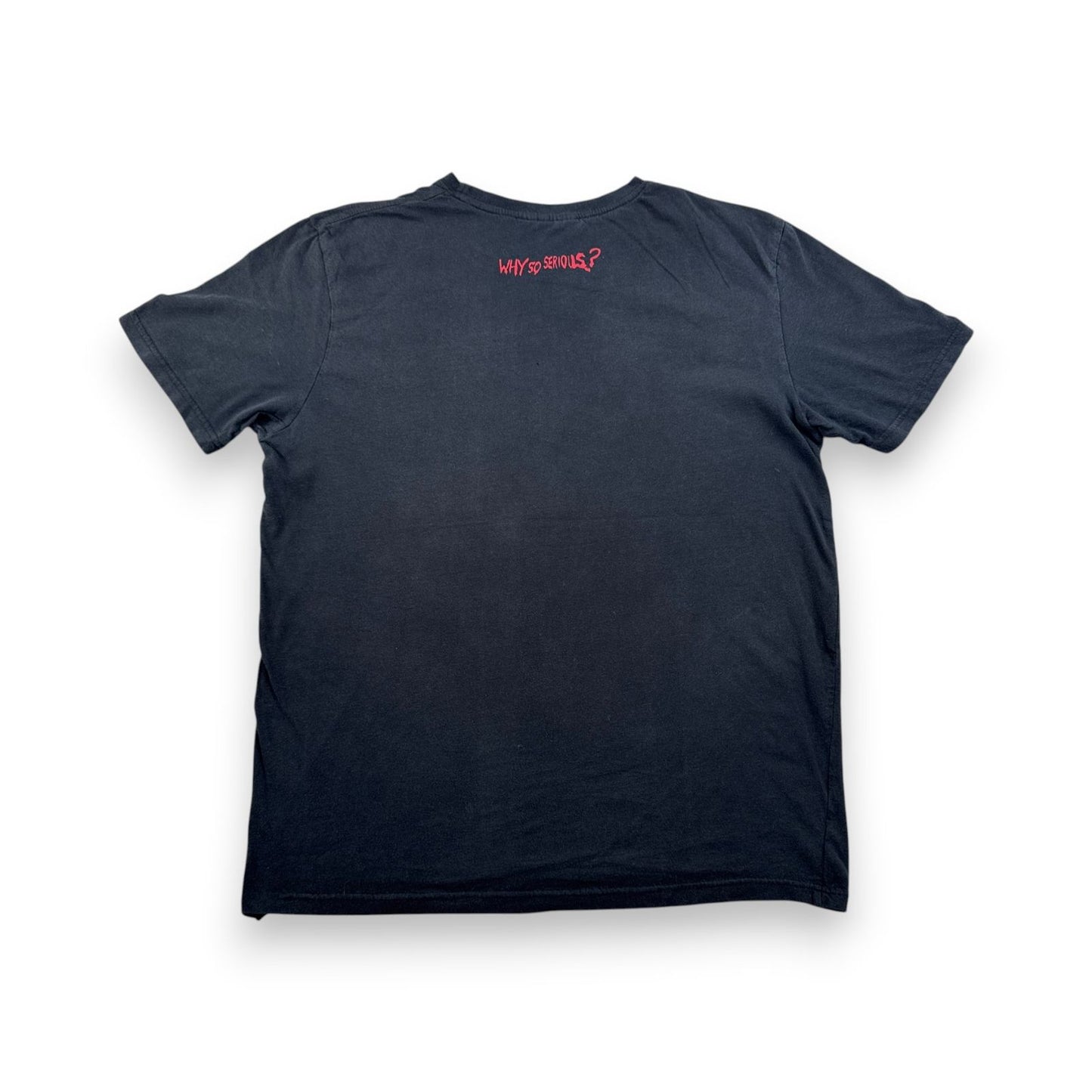 00s ジョーカー JOKER Tシャツ dc comics why so serious? 黒 映画T m-x-2505-007