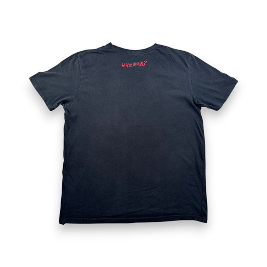 00s ジョーカー JOKER Tシャツ dc comics why so serious? 黒 映画T m-x-2505-007