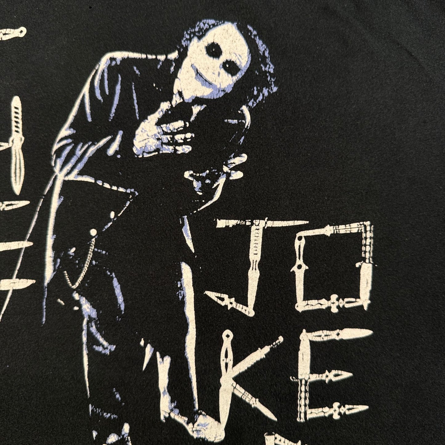 00s ジョーカー JOKER Tシャツ dc comics why so serious? 黒 映画T m-x-2505-007