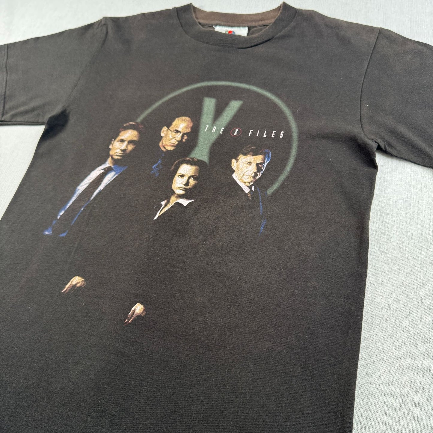 90s 00s USA製 X-FILES エックスファイル 映画T Tシャツ 黒 m-x-2505-006