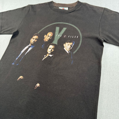 90s 00s USA製 X-FILES エックスファイル 映画T Tシャツ 黒 m-x-2505-006