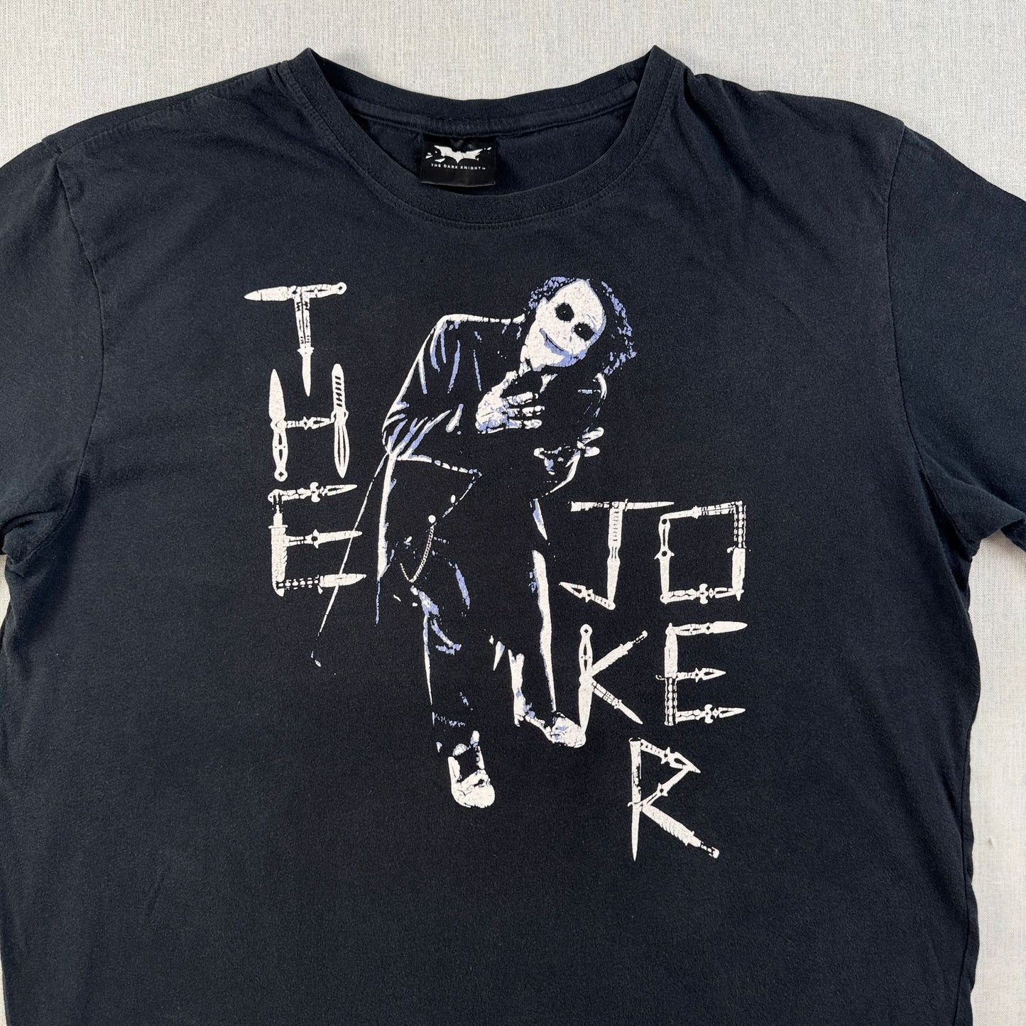 00s ジョーカー JOKER Tシャツ dc comics why so serious? 黒 映画T m-x-2505-007