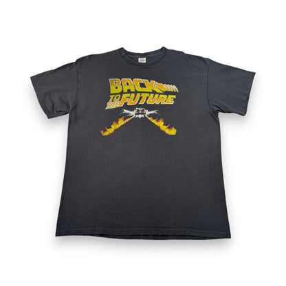 バックトゥーザフューチャー BACK TO THE FUTURE Tシャツ 映画 ユニバーサル 黒 デルタ XL m-x-2505-011