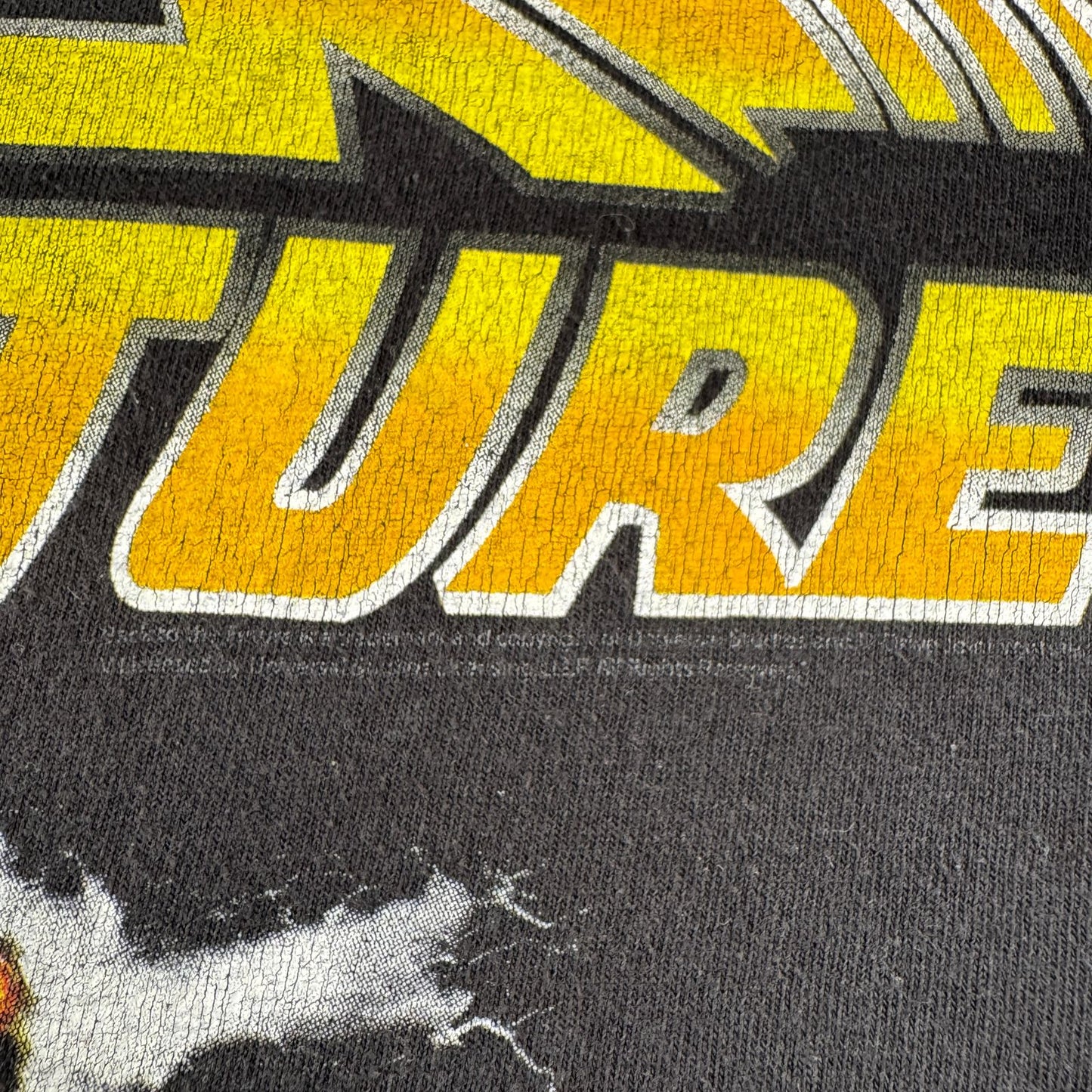 バックトゥーザフューチャー BACK TO THE FUTURE Tシャツ 映画 ユニバーサル 黒 デルタ XL m-x-2505-011