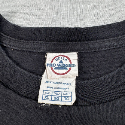 バックトゥーザフューチャー BACK TO THE FUTURE Tシャツ 映画 ユニバーサル 黒 デルタ XL m-x-2505-011
