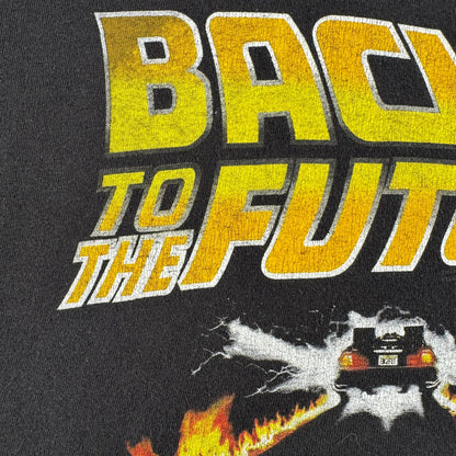 バックトゥーザフューチャー BACK TO THE FUTURE Tシャツ 映画 ユニバーサル 黒 デルタ XL m-x-2505-011