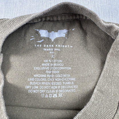 00s ジョーカー JOKER Tシャツ カーキ 映画T XL m-x-2505-015
