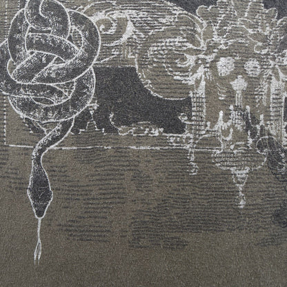 00s ジョーカー JOKER Tシャツ カーキ 映画T XL m-x-2505-015