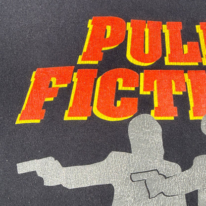 00s PULP FICTION パルプフィクション 映画 Tシャツ 黒 タランティーノ コピーライト M m-x-2505-018