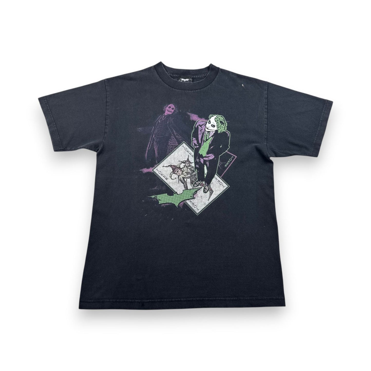 00s JOKER ジョーカー ダークナイト The Dark Knight 映画T 黒 M m-x-2505-021