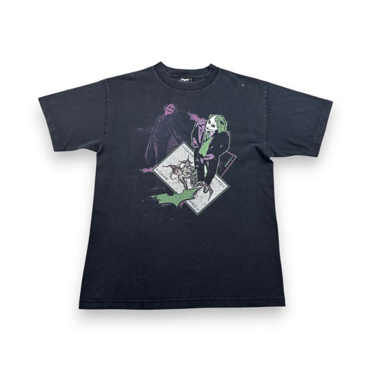 00s JOKER ジョーカー ダークナイト The Dark Knight 映画T 黒 M m-x-2505-021
