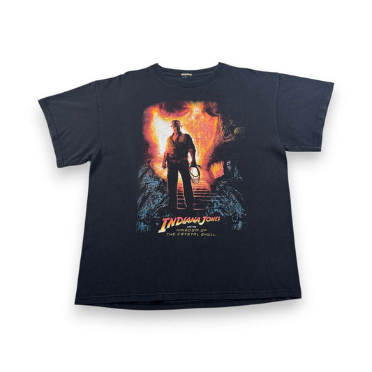 映画 インディージョーンズ Indiana jones Tシャツ 映画 黒 m-x-2505-022