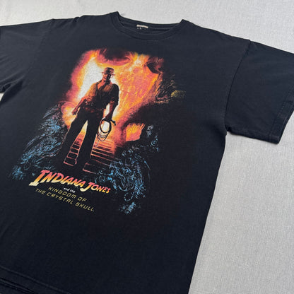 映画 インディージョーンズ Indiana jones Tシャツ 映画 黒 m-x-2505-022