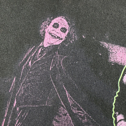 00s JOKER ジョーカー ダークナイト The Dark Knight 映画T 黒 M m-x-2505-021