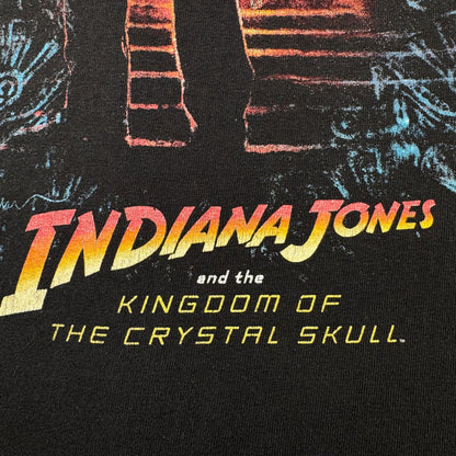 映画 インディージョーンズ Indiana jones Tシャツ 映画 黒 m-x-2505-022