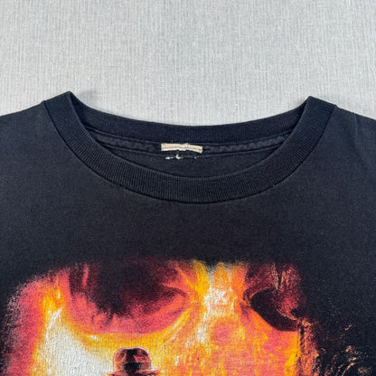 映画 インディージョーンズ Indiana jones Tシャツ 映画 黒 m-x-2505-022