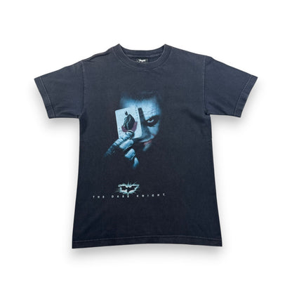 入手困難 00s JOKER ジョーカー ダークナイト トランプ The Dark Knight 映画T 黒 両面 m-x-2505-024