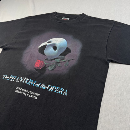 90s 00s オペラ座の怪人 Tシャツ 黒 L カナダ トロント opera m-x-2505-025