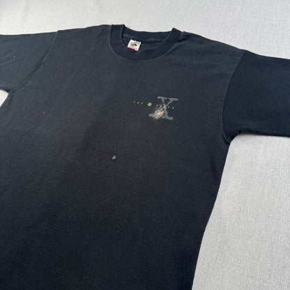 90s The X-Files Xファイル USA製 L Tシャツ 映画 エックスファイル シングルステッチ m-x-2505-026